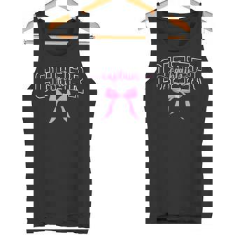 Cheer Captain Coquette Cheerleader Captain Tank Top | Mazezy