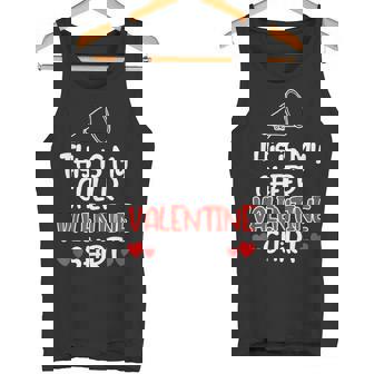 Cheer Valentine Shirt For Cheerleaders Squads Moms Teens Tank Top | Mazezy