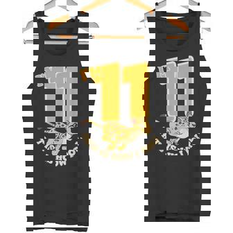 Cheetah 11th Birthday Party Jungle Safari Wild Cat Wildlife Tank Top | Mazezy