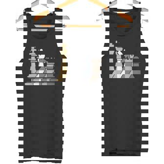 Chess King Queen Bishop Knight Rook Pawn Tank Top | Mazezy