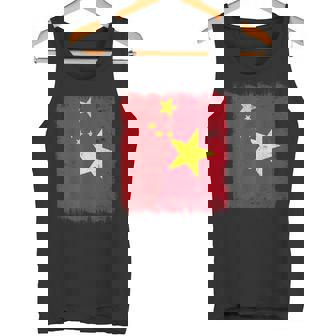 China Vietnam Half Flag Chinese Vietnamese History Tank Top | Mazezy