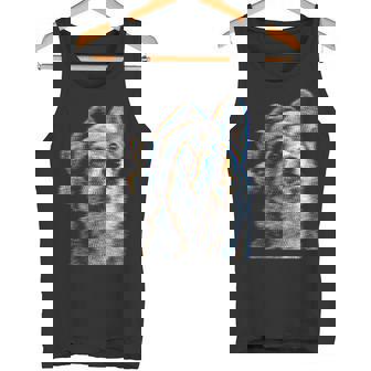 Christmas Corgi Dog For Music Festivals Raver EDM Xmas Party Tank Top | Mazezy