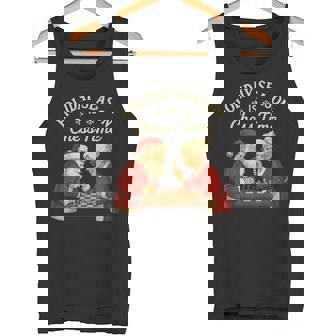 Christmas Holiday Season Is Chess Time Santa & Mrs Claus Tank Top | Mazezy