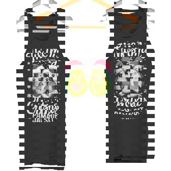 This Is My Christmas Pajama Shirt For Avocado Lovers Holiday Tank Top | Mazezy