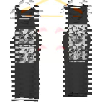 Christmas Sugar Glider Santa Photo Booth Tank Top Tank Top - Monsterry