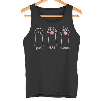 Ciseaux En Papier Minimaliste Motif Pattes De Chat Débardeur e - Cadeauxyz