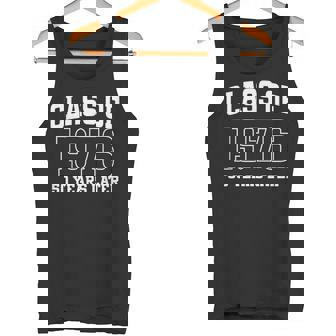 Class Of 1976 Reunion 50 Years Alumni Graduation High School Tank Top | Mazezy