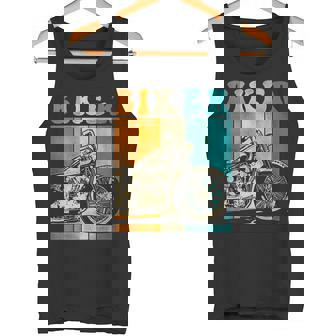 Classic Motorcycle Biker Retro Biker Tank Top | Mazezy