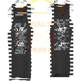 Clay Shooting Pull It Like You Mean It Tank Top Tank Top | Mazezy