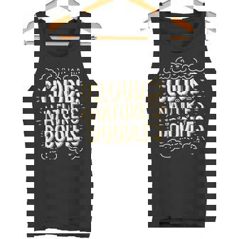 Cloud Gazing Relaxing Sky Watching Dreamy Nature Vibes Tank Top | Mazezy