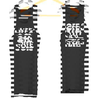 Coffee & Social Studies History Teacher Civics Instructor Tank Top | Mazezy