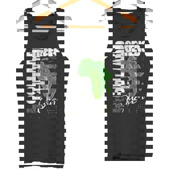 Collard Greens Queen Soul Food Heritage Africa Leaf Tank Top | Mazezy