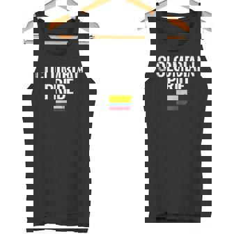 Colombian Pride Vintage Colombia Flag Tank Top Tank Top | Mazezy