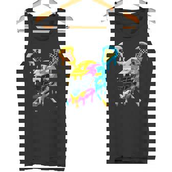 Colorful Lacrosse Art For Bold Athletes At Summer Sports Tank Top | Mazezy