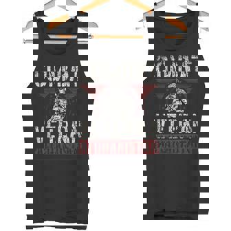 Combat Veteran Afghanistan Soldier Veterans Combat Veteran Tank Top | Mazezy