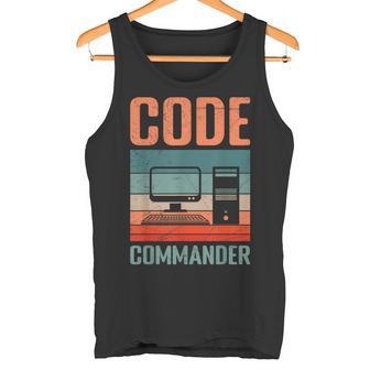 Computer Science Code Commander Nerd Computer Science Tank Top | Mazezy