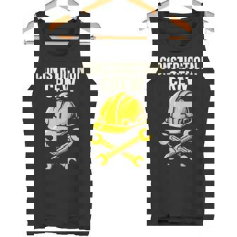 Construction Crew Highway Worker Art Tank Top Tank Top | Mazezy