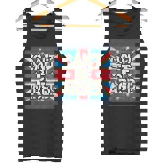 Contemporary English Humour British Sarcasm Retro English Tank Top | Mazezy