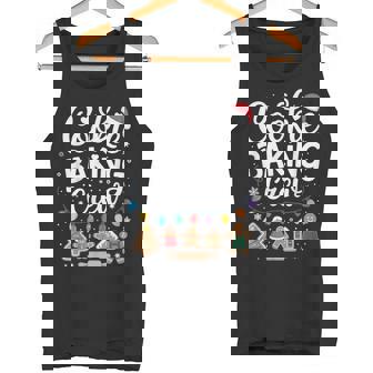 Cookie Baking Crew Holiday Squad Gingerbread Christmas Tank Top - Monsterry