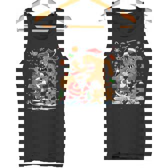 Cookies As Monster Hunting Santa Gingerbreads Xmas Baker Tank Top | Mazezy