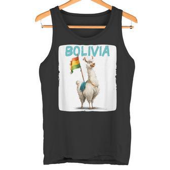 Cool Bolivia Llama In Colors Costume Tank Top | Mazezy