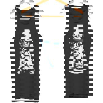 Cool Cow Clarinet Graphic For Music Lovers Tank Top | Mazezy