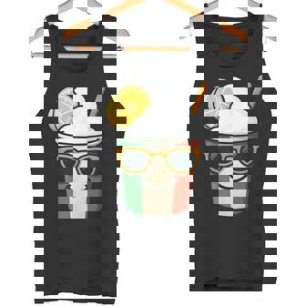Cool Italian Ice Lemon Cup Italia Summer Food Treat Tank Top | Mazezy