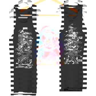 Cool Santa Baseball Player Christmas Game Day Xmas Tank Top | Mazezy