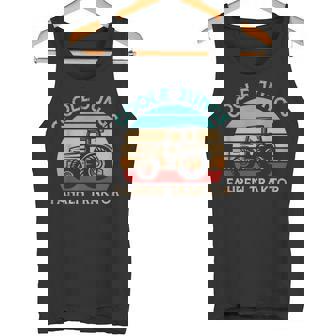 Coole Jungs Fahren Traktor Trecker Kinder Tank Top - Seseable