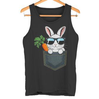 Coole Osterhaseonnenbrille Tasche Herren Damen Kinder Tank Top - Seseable