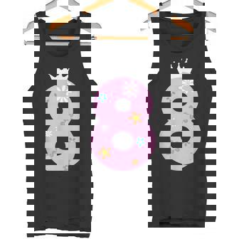 Corona De Flores De Cumpleaños Para Niñas De 8 Añosu 8º Cumpleaños Camiseta sin mangas - Regaloses