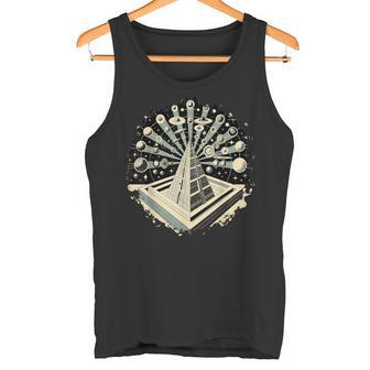 Costume Pyramidepatiale Cosmique Débardeur e - Cadeauxyz