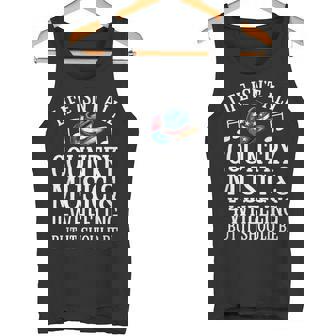 Country Music And 4-Wheeling Country Music Tank Top | Mazezy