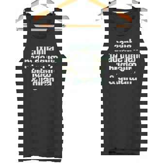 Coxinha Pao De Queijo Brigadeiro & Guarana ブラジル料理 タンクトップ - Kawaiitshirt