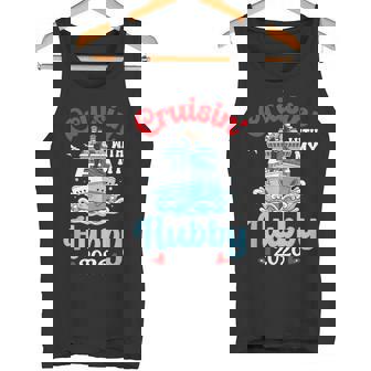 Cruisin With My Hubby 2026 Romantic Couple Cruise Trip Tank Top | Mazezy