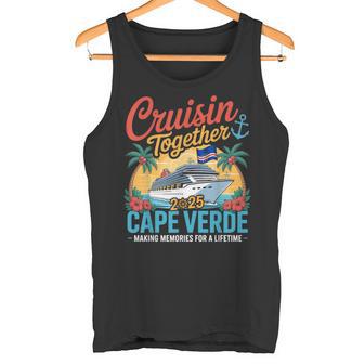 Cruisin Together Boating Cabo Verde Pride Verdian Cape Verde Tank Top | Mazezy