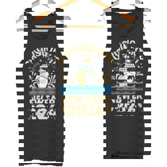 Cruising Into The New Year 2026 Celebration Cruise Holiday Tank Top | Mazezy