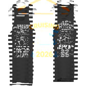 Cruising Into The New Year 2026 Celebration Voyage Tank Top | Mazezy