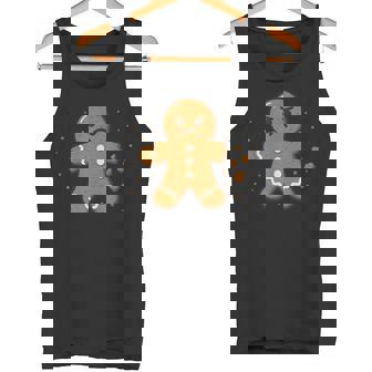 Crumb Mode On Christmas Gingerbread Cookie Tank Top - Monsterry