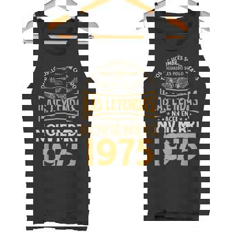 Cumpleaños Hombre Regalos Las Leyendas Noviembre 1975 Camiseta sin mangas - Regaloses