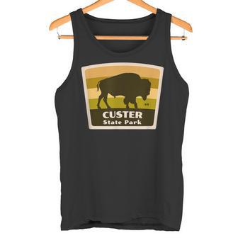 Custer State Park South Dakota South Dakota Bison Herd Tank Top | Mazezy
