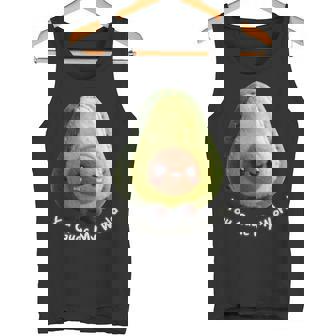 Cute Avocado You Guac My World Kawaii Food Pun Mexican Tank Top | Mazezy