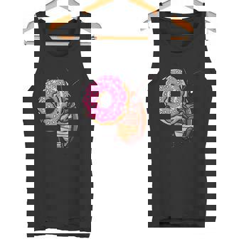 Cute Cartoon Cockroach With Pink Donut Tank Top Tank Top | Mazezy