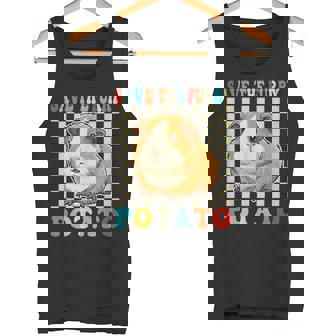 Cute Guinea Pig Save The Furry Potato Holiday Style Tank Top - Monsterry