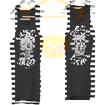 Cute Labrador Dogs Puppy Pizza Slice Now Nap Later Tank Top | Mazezy