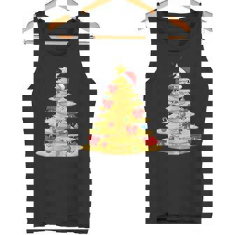Cymbals Christmas Tree Musician Music Teacher Band Orchestra Tank Top | Mazezy