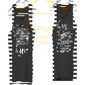 Cyprus Cruise Squad 2026 Family Holiday Matching Tank Top Tank Top | Mazezy