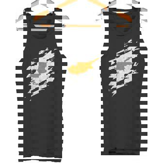 Cyprus Heritage Cypriot Roots Cypriot Pride Cypriot Flag Tank Top | Mazezy