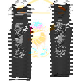 Dabbing Basketball Ice Cream Drip For Boys Basketball Tank Top Tank Top | Mazezy