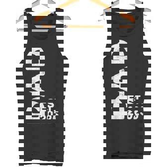 Dad Est 2025 Papa 2025 Wurde Zumater 25 Befördert Neuer Papa 2025 Tank Top - Geschenkecke